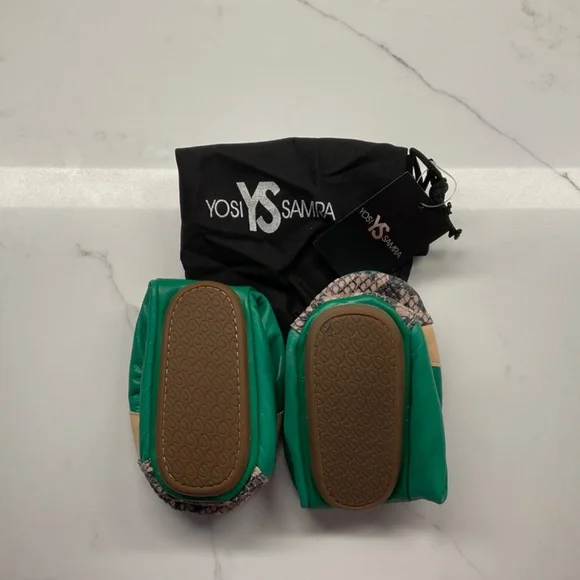 Yosi Samra  Fold Up Ballet Flats Sz. 10 - Picture 3 of 3